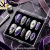 San Diego Padres Custom 3D Luxury Baseball Press On Nails