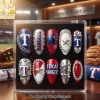 Chicago Cubs Game Day Luxury 3D Rhinestone Handmade Press On Nails