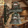Oklahoma City Thunder OKC Mascot 3D Ornate Decorative Wall Bell