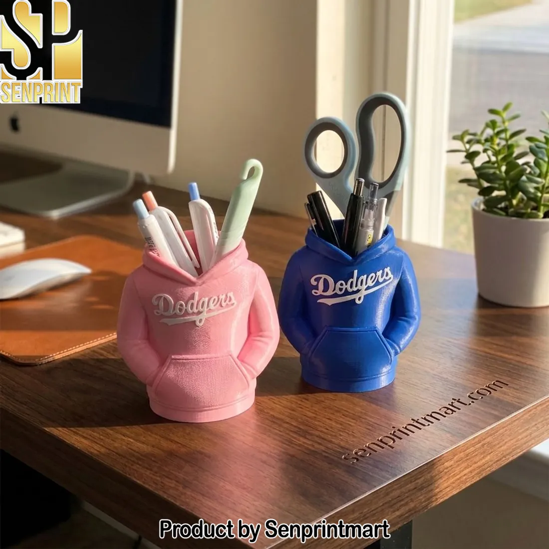 Los Angeles Dodgers Hoodie 3D Printed Desk Organizer