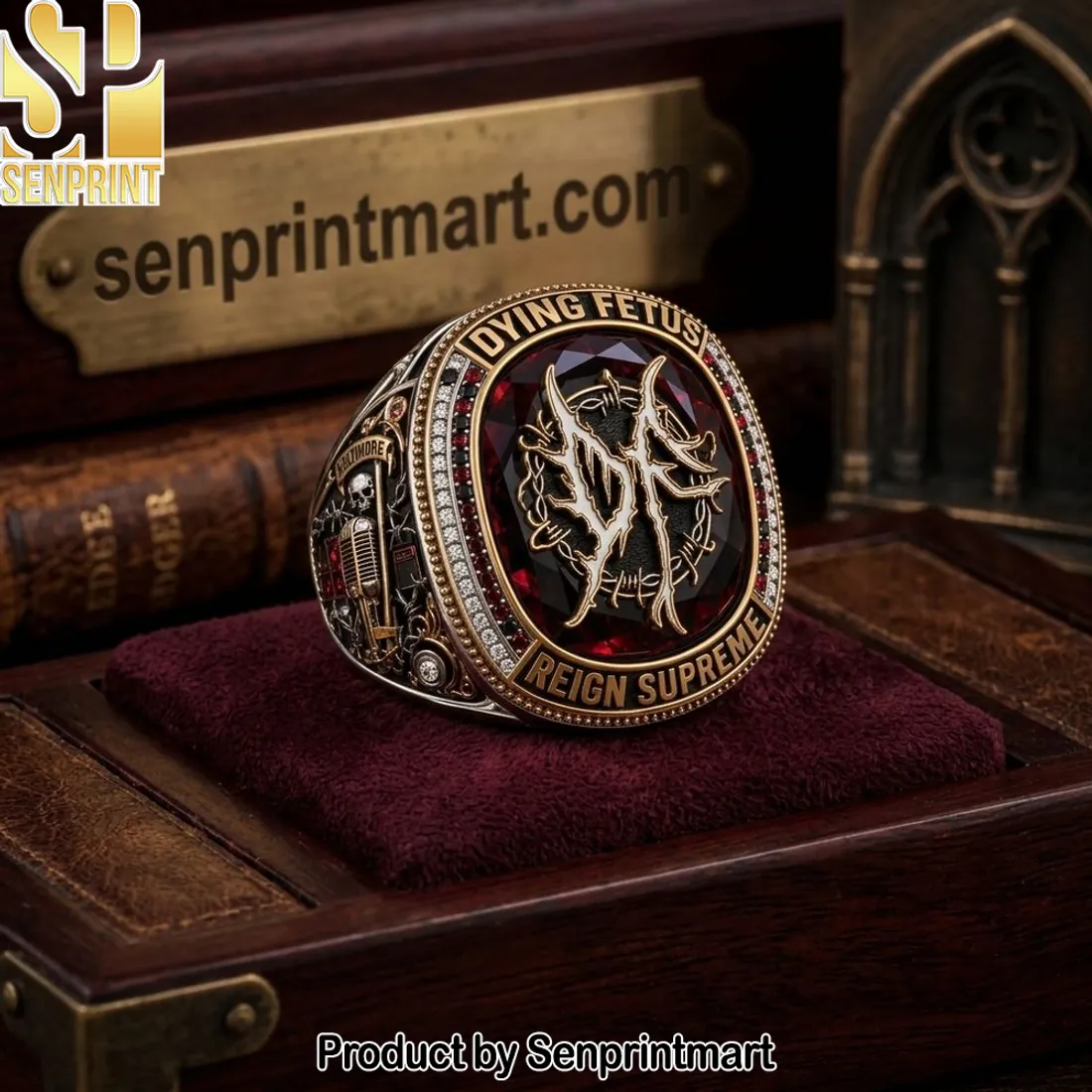 Dying Fetus Reign Supreme Premium Championship Ring
