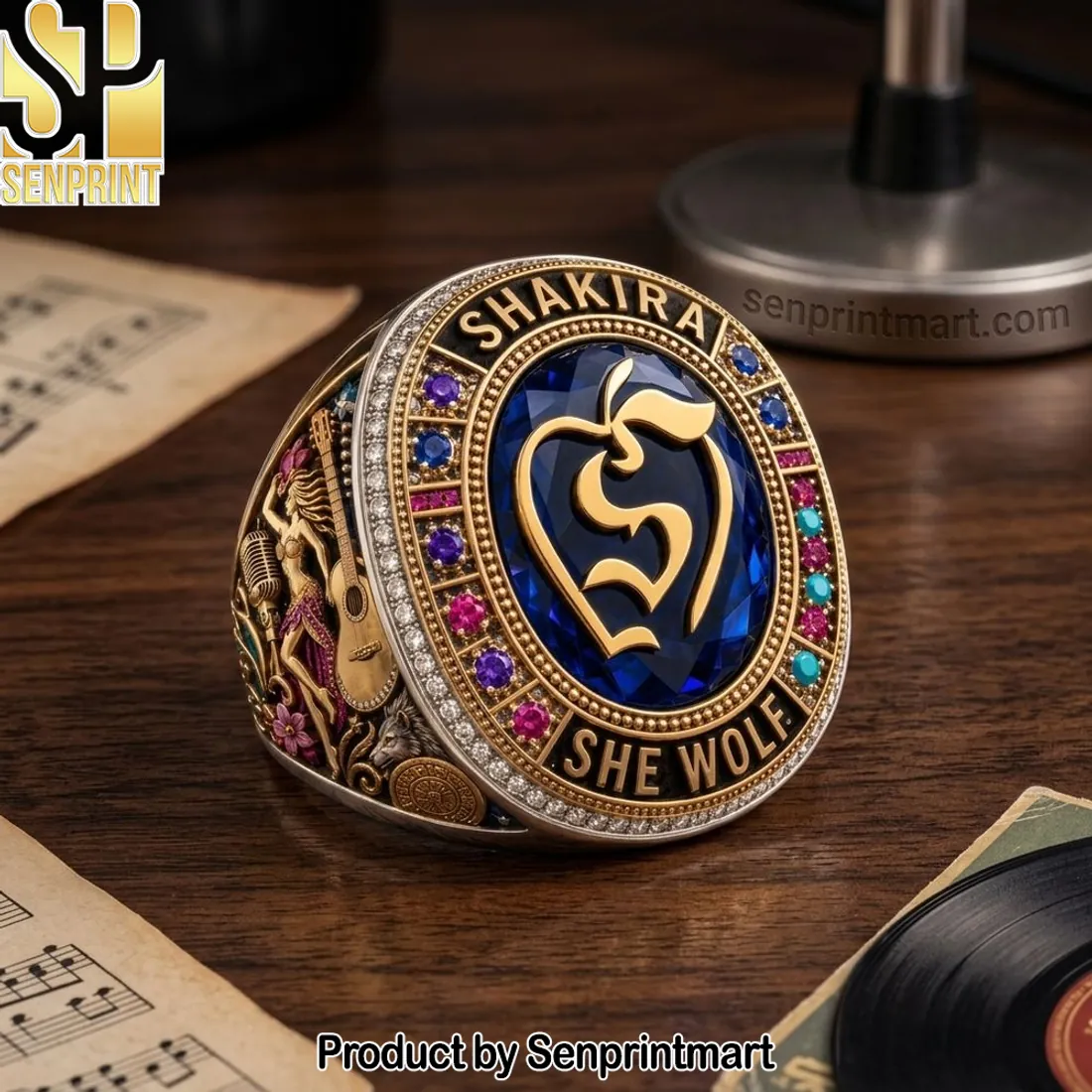 Shakira She Wolf Commemorative Championship Ring