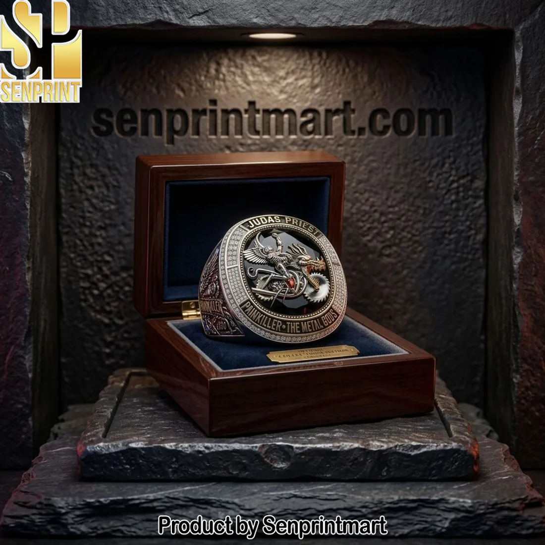 Judas Priest Painkiller The Metal Gods Commemorative Ring
