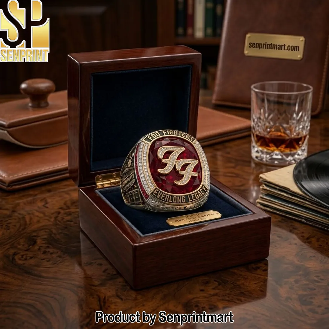Foo Fighters Everlong Legacy Commemorative Championship Ring
