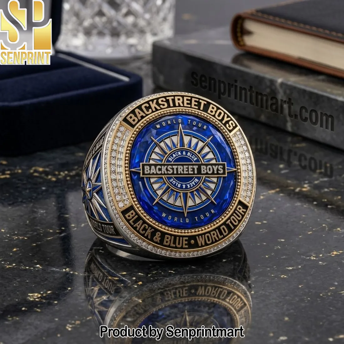 Backstreet Boys Black and Blue World Tour Commemorative Ring
