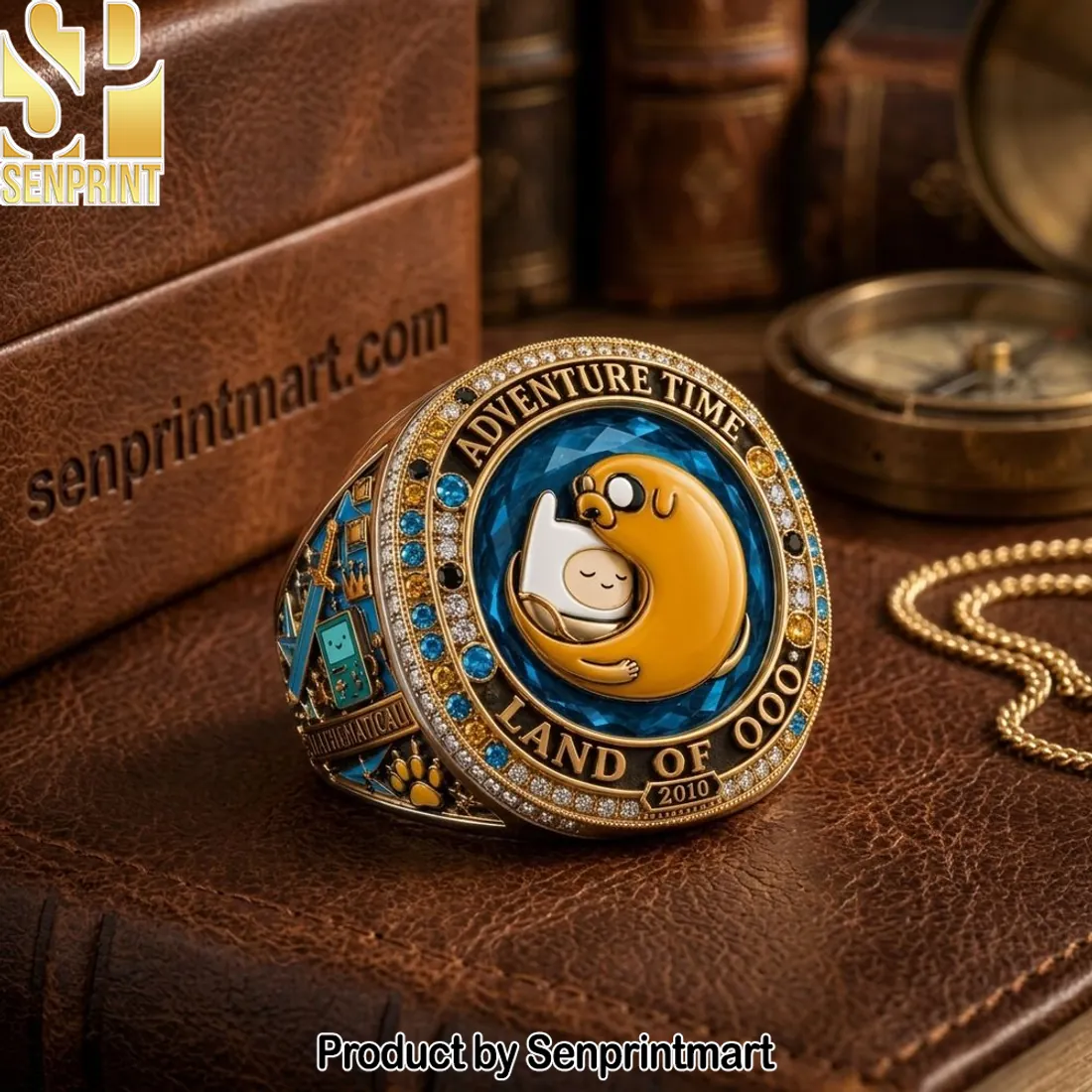 Adventure Time Land of Ooo Finn and Jake Commemorative Championship Ring