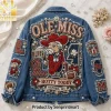 Notre Dame Fighting Irish Play Like A Champion Embellished Rhinestone Denim Jacket Notre Dame Fighting Irish Play Like A Champion Embellished Rhinestone Denim Jacket