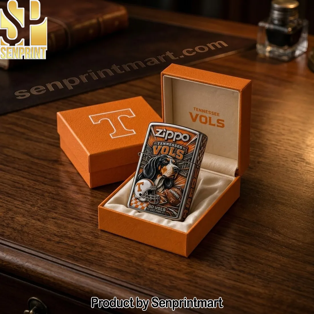 Tennessee Vols Smokey Mascot Premium Collectible Zippo Lighter