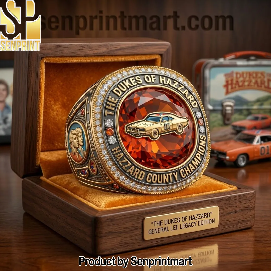 The Dukes of Hazzard General Lee Legacy Edition Championship Ring