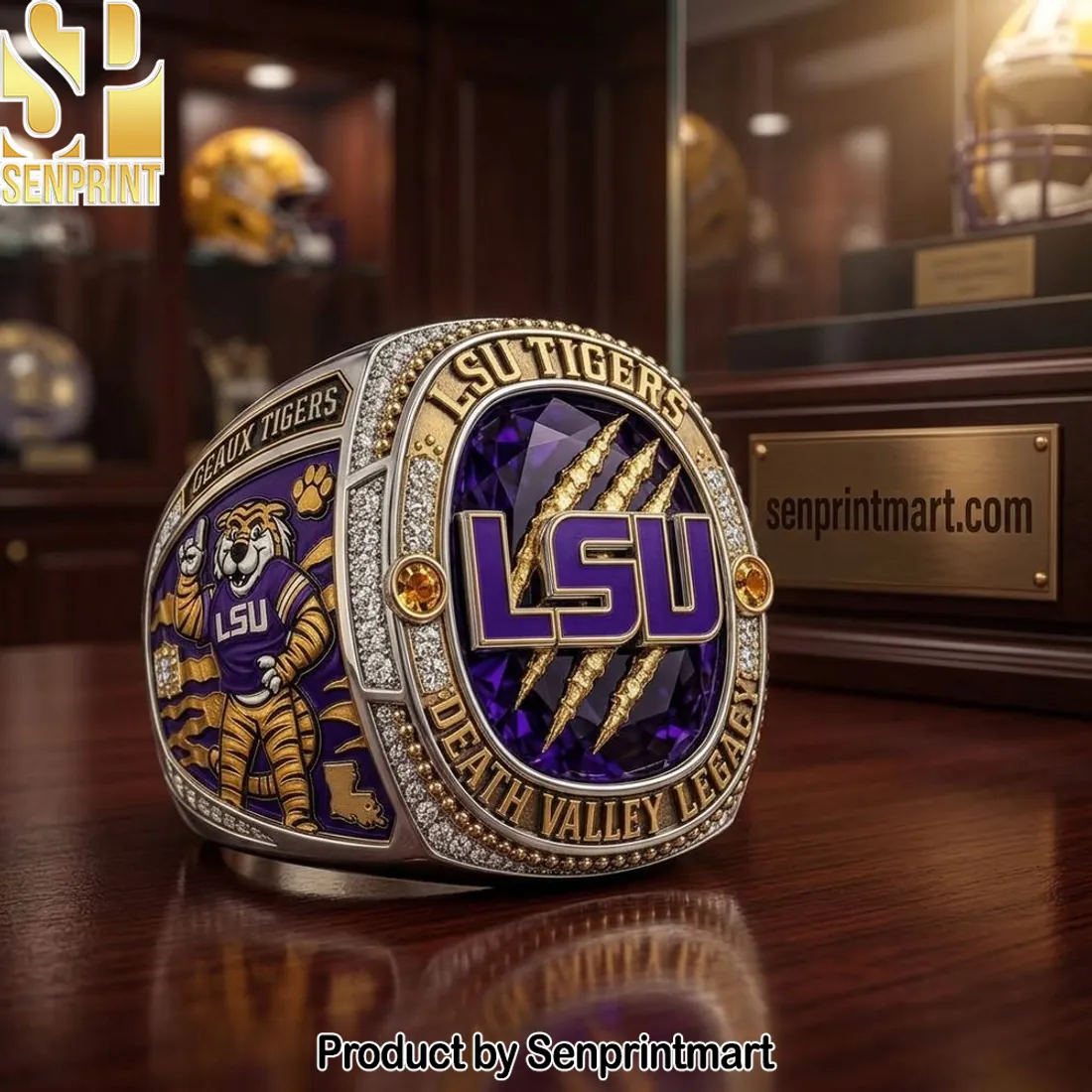 LSU Tigers Death Valley Legacy Commemorative Championship Ring