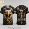 New Orleans Saints Aggressive Eagle Championship Trophy You Can Look But You Can't Touch Gold and Black 3D Graphic T-Shirt