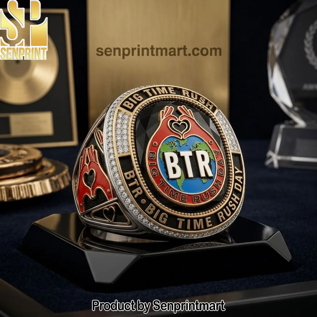 Big Time Rush Day Commemorative Premium Collector’s Ring