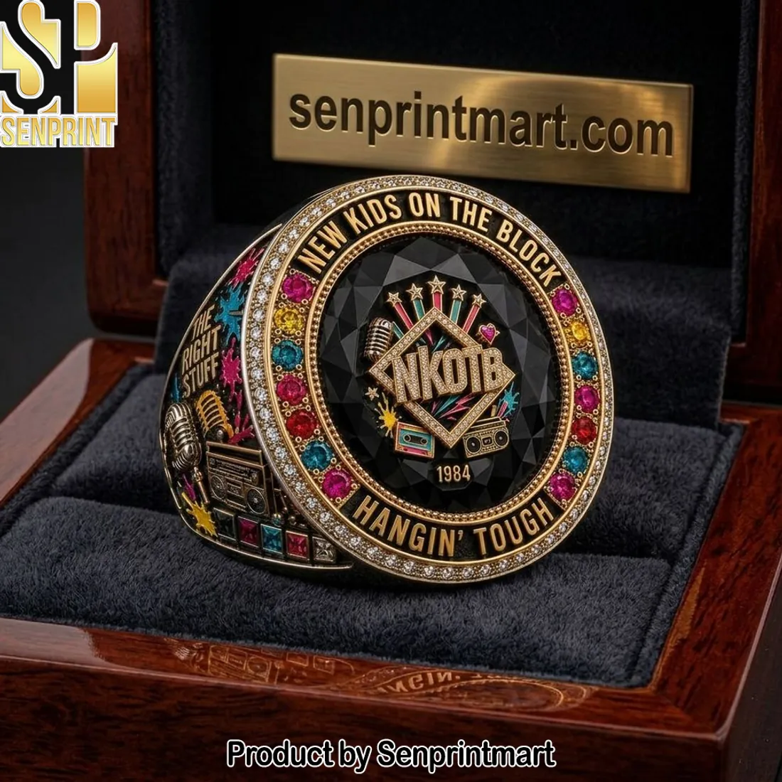 New Kids On The Block Hangin Tough Commemorative Championship Ring