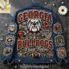 Miami Hurricanes Rhinestone Embellished Gameday Denim Jacket