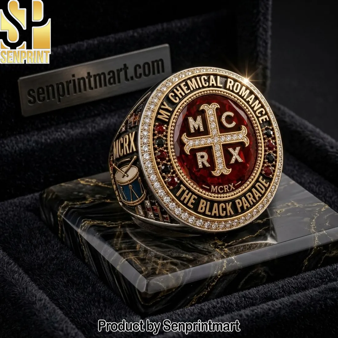 My Chemical Romance The Black Parade MCRX Commemorative Ring