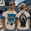 Carolina Panthers Road To Super Bowl Funny Monkey Graphic Vintage Cream Football Fan T-Shirt