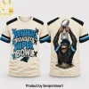 Carolina Panthers Road To Super Bowl Funny Monkey Graphic Vintage Cream Football Fan T-Shirt