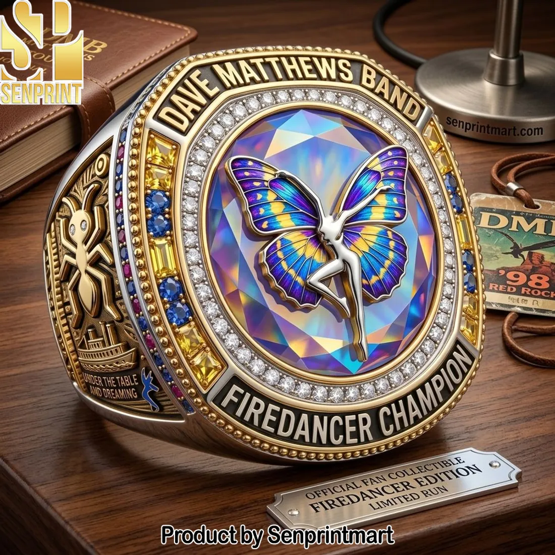 Dave Matthews Band Firedancer Champion Commemorative Ring