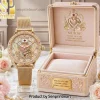 SpongeBob SquarePants Bikini Bottom Golden Joy Imperial Gold Stainless Steel Watch