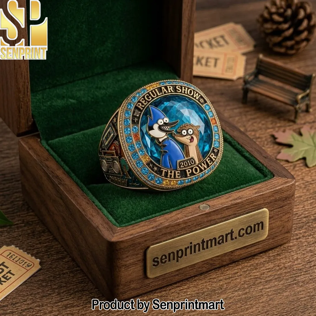 Regular Show The Power 2010 Commemorative Championship Ring