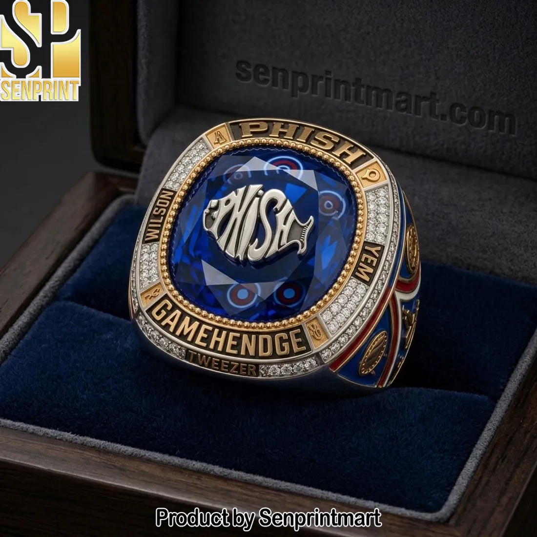 Phish Gamehendge Commemorative Tweezer Wilson YEM Championship Ring