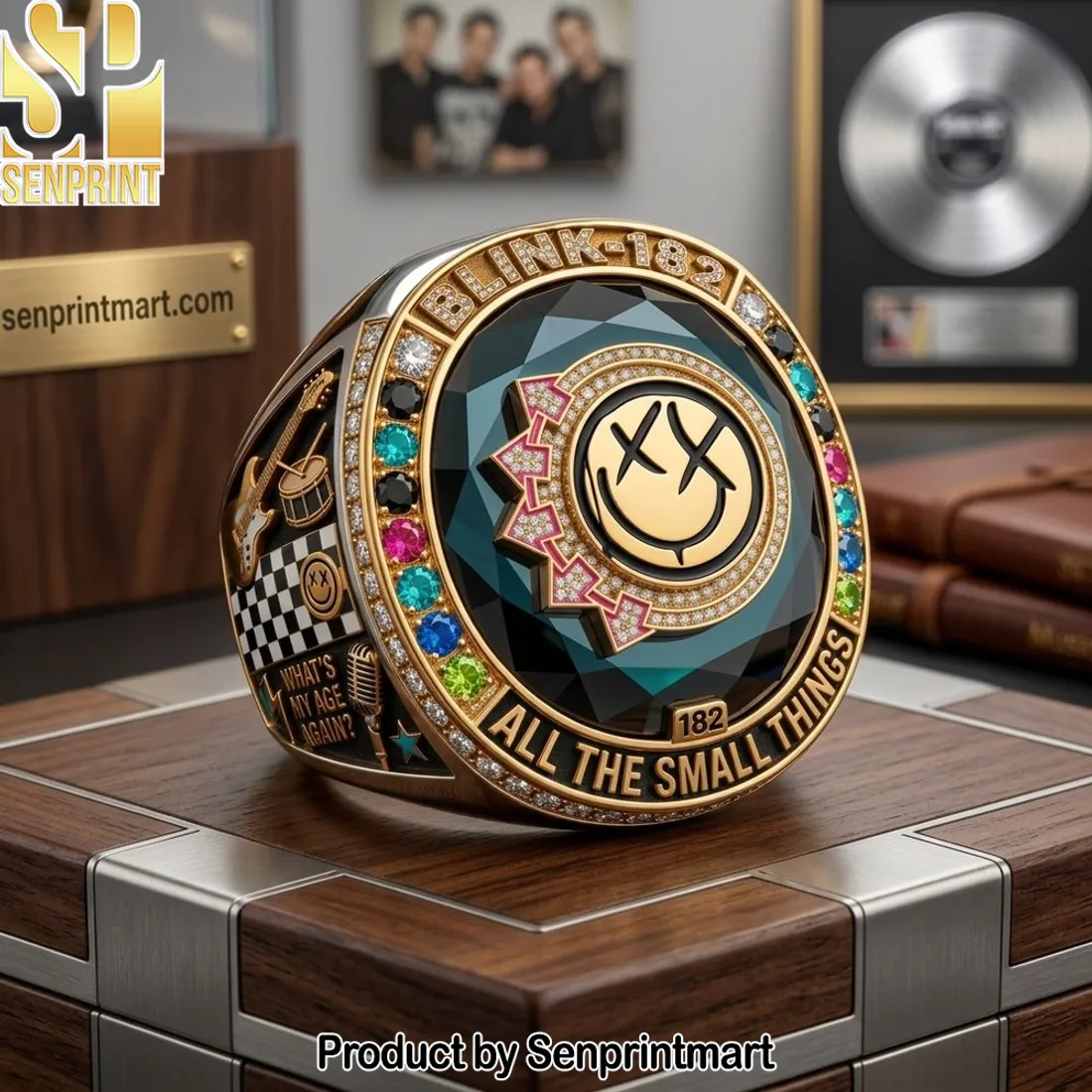 Blink-182 All The Small Things Commemorative Championship Ring