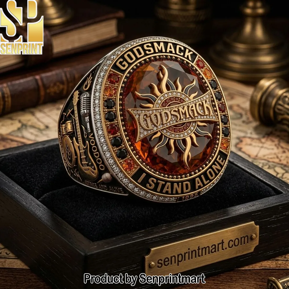 Godsmack I Stand Alone Commemorative Championship Ring