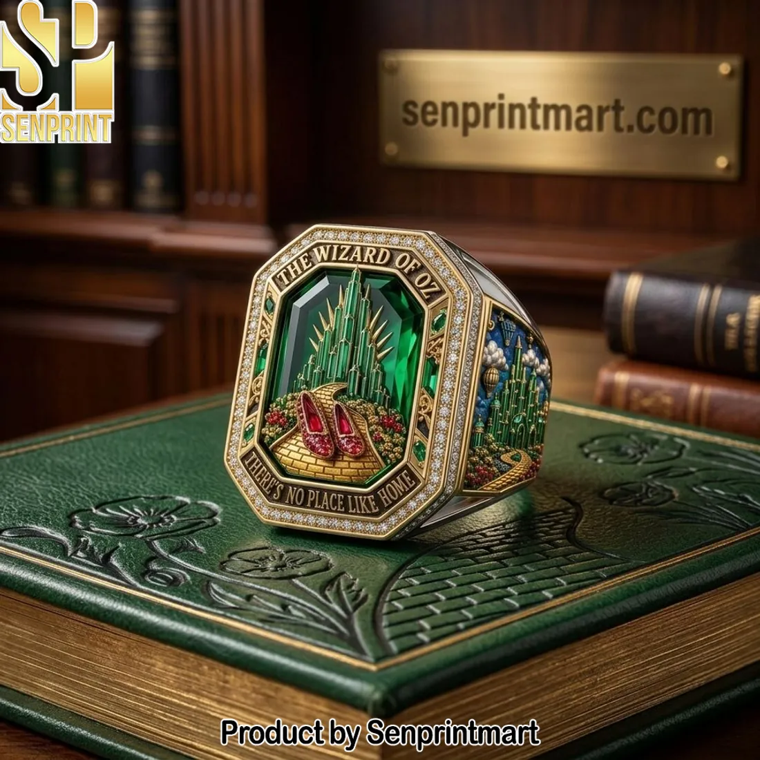 The Wizard of Oz There’s No Place Like Home Commemorative Ring
