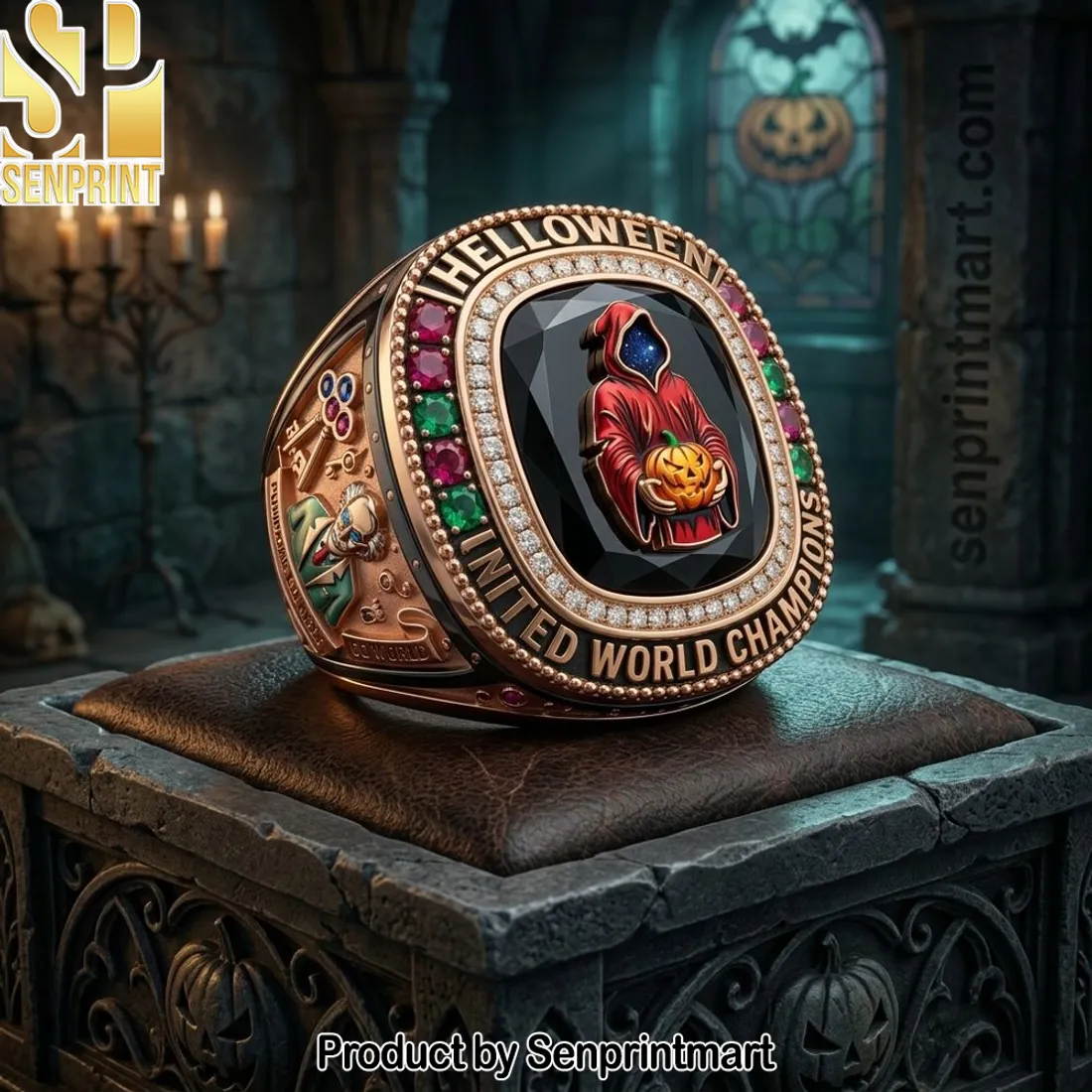 Helloween United World Champions Commemorative Heavyweight Championship Ring
