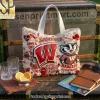 Virginia Tech Hokies Beaded Embroidered College Tote Bag