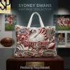 Georgia Bulldogs Beaded Embellished College Football Tote Bag