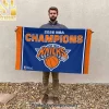 New York Knicks 2026 NBA Finals Champions Double-Sided Commemorative House Flag