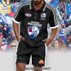 Western Bulldogs Personalized AFL Royal Blue Fan Polo Set
