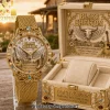 Blake Shelton Country Gold Heirloom Imperial Ladies Edition Luxury Western Gold Mesh Stainless Steel Watch
