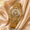 Blake Shelton Country Gold Heirloom Imperial Ladies Edition Luxury Western Gold Mesh Stainless Steel Watch