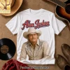 Alan Jackson I Love Country Music Vintage Retro Western Graphic 3D T-Shirt