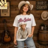 Alan Jackson I Love Country Music Vintage Retro Western Graphic 3D T-Shirt