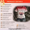 Delta Sigma Theta Crimson and Cream Ombre Sisterhood Women's V-Neck T-Shirt