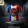 SMU Mustangs NCAA College Football Est 1911 Premium 3D Embossed Textured T-Shirt