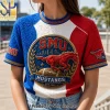 SMU Mustangs NCAA College Football Est 1911 Premium 3D Embossed Textured T-Shirt
