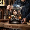 Harry Potter 25th Anniversary Hogwarts Characters Commemorative Collectible Custom Shape Acrylic Plaque