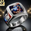 Star Trek The Original Series 60th Anniversary 1966-2026 Gold 3D Engraved Commemorative Ring