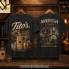 Tito's Handmade Vodka Austin Texas American Original Vintage Washed Graphic T-Shirt