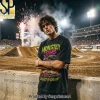 Monster Jam Monster Truck Arena Mayhem Oversized Graphic T-Shirt
