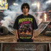 Monster Jam Monster Truck Arena Mayhem Oversized Graphic T-Shirt