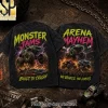 Monster Jam Monster Truck Arena Mayhem Oversized Graphic T-Shirt