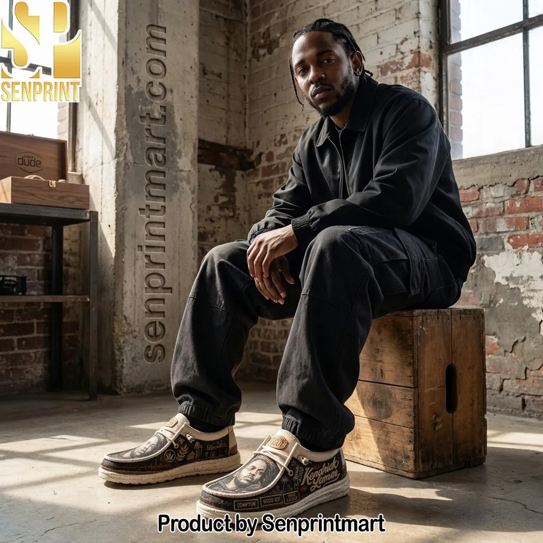 Kendrick Lamar Limited Collector Edition West Coast Loafer Shoes
