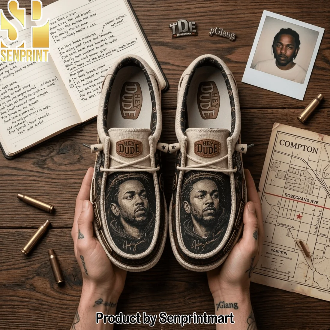 Kendrick Lamar Limited Collector Edition West Coast Loafer Shoes Kendrick Lamar Limited Collector Edition West Coast Loafer Shoes