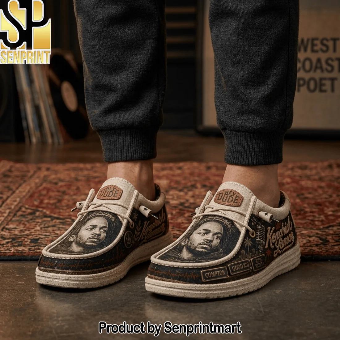 Kendrick Lamar Limited Collector Edition West Coast Loafer Shoes Kendrick Lamar Limited Collector Edition West Coast Loafer Shoes