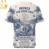 Starbucks Vintage Nautical Coffee Illustration All-Over Print T-Shirt